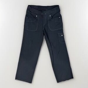 Kuhl Womens Nylon Blend Straight Leg Hiking Pants Sz 10 Stretch 28x29